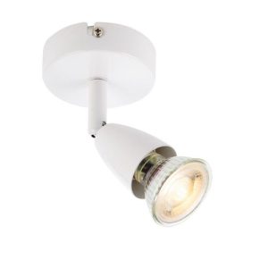 SAXBY AMALFI WHITE SINGLE GU10 SPOT