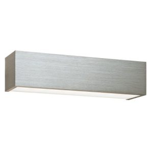 SAXBY SHALE LED 9W CCT WALL STAINLESS STEEL