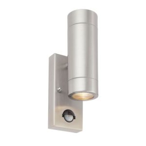 SAXBY STAINLESS STEEL DOWN LIGHT WITH PIR
