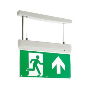SAXBY WHITE 4 IN 1 DAYLIGHT 1W HANGING MAINTAINED EMERGENCY S