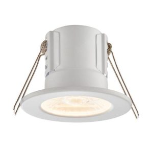 SAXBY 8.5W (750LM) WHT/WW SHIELD ECO 800 IP65 DIMMING DOWNLIGHT