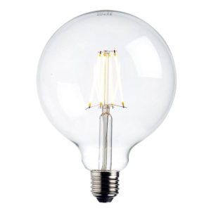SAXBY E27 LED FILAMENT GLOBE DIMMABLE 125MM 7W