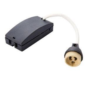 SAXBY GU10 LAMPHOLDER & FAST FIX BOX 50W