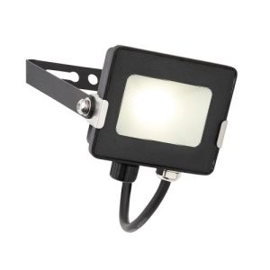 SAXBY (PRE-WIRED) BLACK SALDE IP65 10W LED FLOODLIGHT