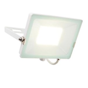 SAXBY WHITE SALDE IP65 50W LED FLOODLIGHT
