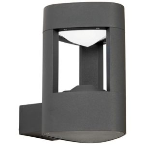 SAXBY EL-40074 1-LT DARK GREY LED WALL LIGHT