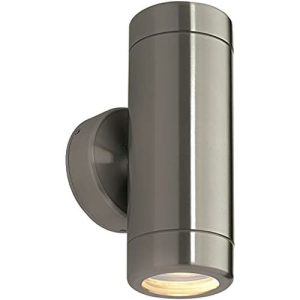 SAXBY ODYSSEY 2X35W IP44 BR STAINLESS STEEL