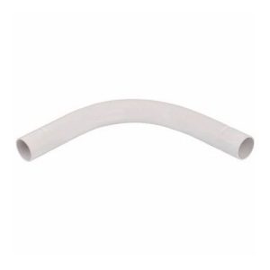25MM NORMAL BENDS WHITE