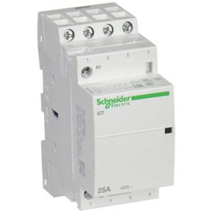 SCHNEIDER 25A 4P ICT CONTACTOR 240V COIL