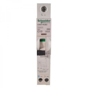 SCHNEIDER 10A C-TYPE SP RCBO