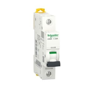 SCHNEIDER ACTI-9 IC60H 20A C-TYPE SP MCB