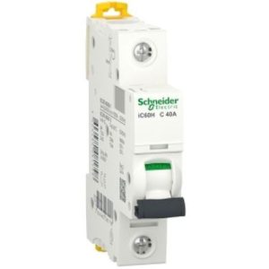 SCHNEIDER ACTI9 40A S/POLE C-TYPE MCB