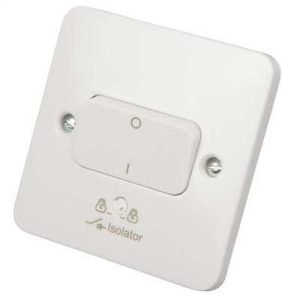 SCHNEIDER LISSE MOULDED TRIPLE POLE FAN SWITCH
