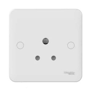 SCHNEIDER LISSE MOULDED 1G UNSWITCHED SOCKET