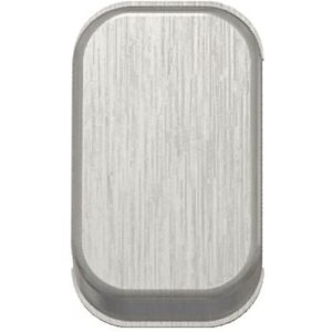 SCHNEIDER LISSE DECO BRUSHED CHROME GRID ROCKER