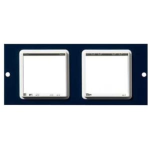 SCHNEIDER 2 X 1G 2MOD EURO PLATE FOR 4G FLOOR BOX