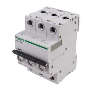 SCHNEIDER 63A TRIPLE POLE C-TYPE MCB