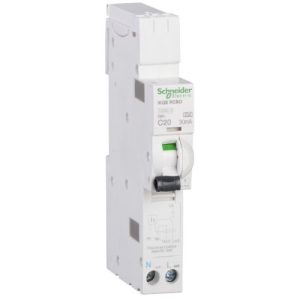 SCHNEIDER IKQE 20A 10KA SP C-TYPE RCBO
