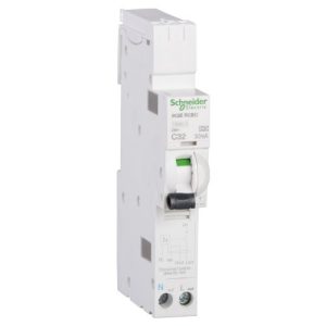 SCHNEIDER IKQE 32A 10KA SP C-TYPE RCBO
