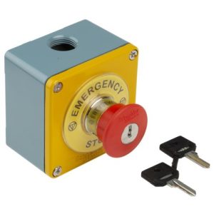 SCHNEIDER EMERGENCEY STOP DIE CAST ZINC ALLOY