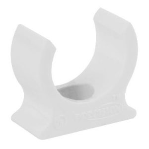 25MM SPRING CLIP SADDLES WHITE
