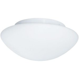 SEARCHLIGHT TOKYO 2LT BATHROOM FLUSH WHITE OPAL GLASS, IP44