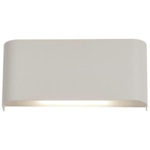 SEARCHLIGHT MATCH BOX 2LT LED WALL LIGHT - WHITE UP/DOWNLIGHT