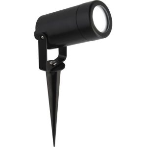 SEARCHLIGHT SPIKEY OUTDOOR GARDEN SPIKE - BLACK POLYCARBONATE, IP44