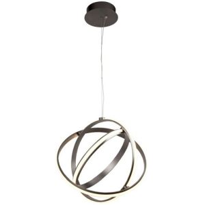 SEARCHLIGHT MAGIC 3LT LED CEILING PENDANT - SATIN NICKEL