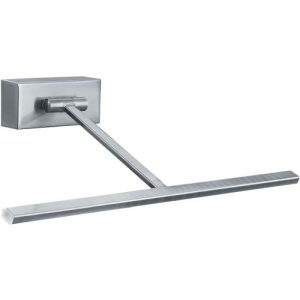 SEARCHLIGHT CADIZ LED PICTURE/READING WALL LIGHT - SATIN SILVER