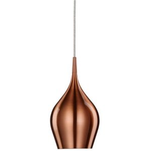 SEARCHLIGHT VIBRANT CEILING PENDANT - METALLIC PINK METAL