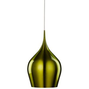 SEARCHLIGHT VIBRANT CEILING PENDANT - GREEN ALUMINIUM