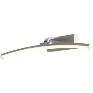 SEARCHLIGHT SANTORINI PICTURE LIGHT - SATIN SILVER & POLISHED CHROME