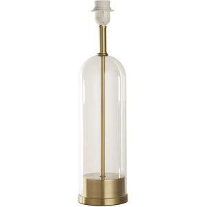 SEARCHLIGHT BASE ONLY - OXFORD TABLE LAMP - BRASS METAL & GLASS