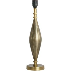 SEARCHLIGHT BASE ONLY - RYE TABLE LAMP - ANTIQUE BRASS METAL
