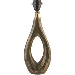 SEARCHLIGHT BASE ONLY - BUCKLOW TABLE LAMP - ANTIQUE BRASS