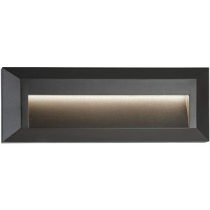 SEARCHLIGHT ANKLE LED OUTDOOR SLOT WALL LIGHT - DARK GREY ALUMINIUM