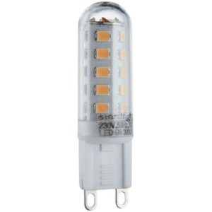 SEARCHLIGHT PACK 10 LED LAMPS PACK 10 X G9 - 3W, 300 LUMENS, WARM WHITE