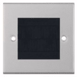 SELECTRIC 1G POLISHED CHROME PLATE BLACK BRUSHED