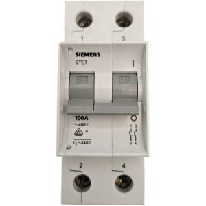 Siemens 5TE7 100A Main Switch