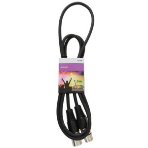 DMX LIGHTING LEAD 3PIN 1.5MTR