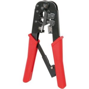 SKYTRONIC RJ45/RJ12/RJ11 RATCHET CRIMPER