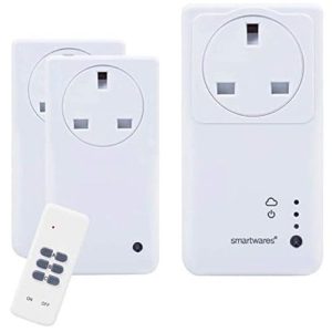 SMARTWARES SMARTHOME SWITCH SKT SET SILVER