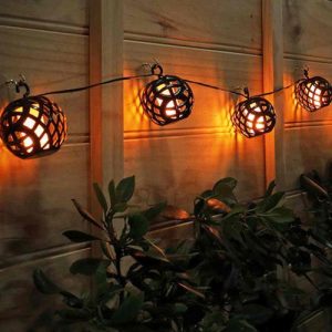 SOLARCENTRE ELAN SOLAR FLAME LANTERNS 8