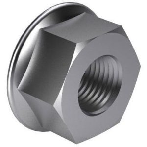 SERRATED M10 FLANGE NUT EACH