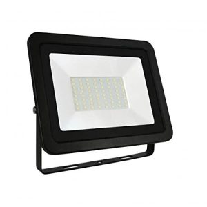 SPECTRUM LED 50W FLOOD LIGHT BLACK 4K COOL WHITE LUX2