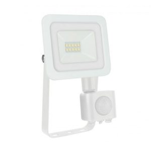 SPECTRUM LED 10W PIR FLOOD LIGHT WHITE 4K COOL WHITE LUX2
