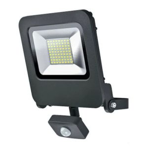 SPECTRUM LED 30W PIR FLOOD LIGHT WHITE 4K COOL WHITE LUX2