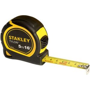 STANLEY TYLON POCKET TAPE 5M/16FT (WIDTH 19MM) CARDED