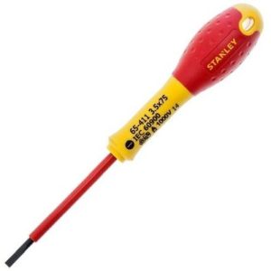 STANLEY VDE SLOTTED SCREWDRIVER 3.5X75MM